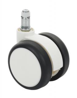 Kolečka měkká bílá 60 mm (5 ks)