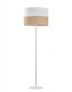 TK Lighting - Stojací lampa Linobianco