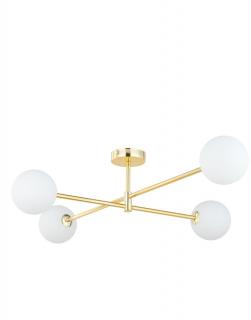 TK Lighting - Stropní lampa Sarius Gold 4