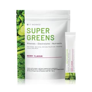 SUPER GREEN -Začněte každý den s pocitem vitality a energie! 30 balíčků