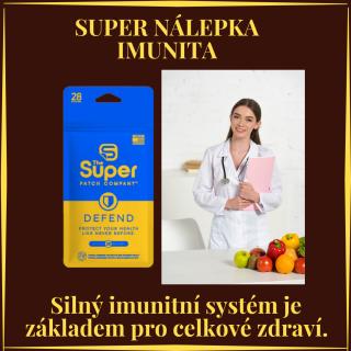 Super nálepka Imunita  - Super patch Defend 14 ks balení na 14 dní