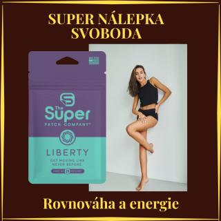 Super nálepka svoboda - Super patch Liberty 14 ks balení na 14 dní