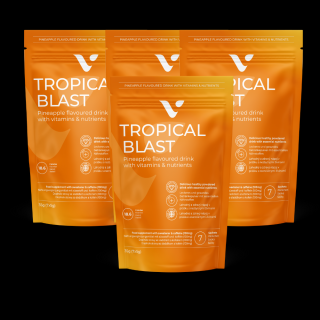 Tropical blast - juice na regulaci hmotnosti Valentus 14 ks balení na 2 týdny