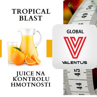 Tropical blast - juice na regulaci hmotnosti Valentus 28 ks balení na měsíc