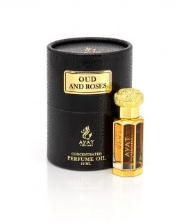 Ayat Parfémový olej - Tola Collection - OUD AND ROSES 12ml