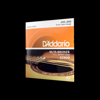 D´addario EZ900 85/15 Extra Light Gauge (D´addario EZ900 tvrdost 010"/050")