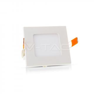 LED panel 12W-1000lm-IP20-VT-1207-čtvercový-podhledový-V-TAC Barevná teplota (К): Neutrální bílá 4000K