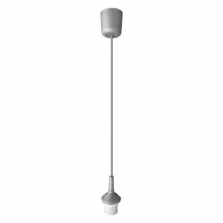 VIVALUX Závěsný kabel pro lustr s objímkou E27-IP20 stříbrný