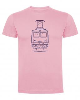 Dětské tričko BOBINKA Barva: Růžová starorůžová, Velikost: M 7-8 let