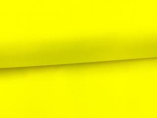 Látka kepr INTEX 250/33LS reflexní žlutá zbytková metráž