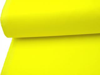 Tkanina OXFORD 165/111LS reflexní žlutá 160cm Zbytková metráž