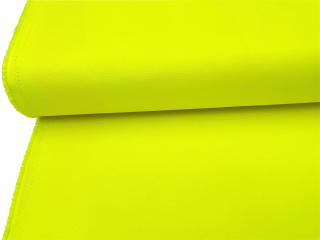 Tkanina OXFORD 200/111LS reflexní žlutá 160cm / METRÁŽ NA MÍRU
