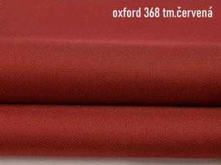 Tkanina OXFORD 200/368 tmavě červená 160cm / METRÁŽ NA MÍRU Ceník: METRÁŽ: od 1 metrů