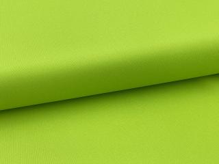 Tkanina OXFORD 200/610 zelená limetka 160cm zbytková metráž