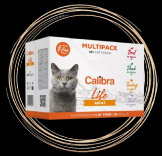 Calibra Cat Life Kapsa Adult Multipack 12x85g