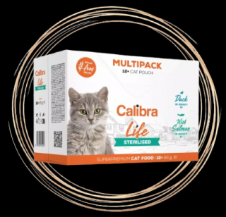 Calibra Cat Life kapsa Sterilised Multipack 12x85g