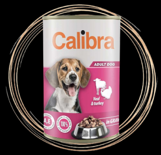 Calibra Dog Veal & Turkey 1240g