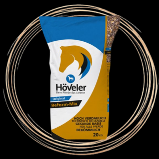 Höveler Reform Mix - vysoce energetická směs obsahující drcené obiloviny, oves a granule.