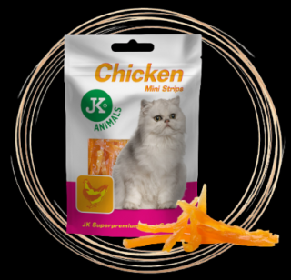 Meat Snack Cat Chicken Strips, masový pamlsek