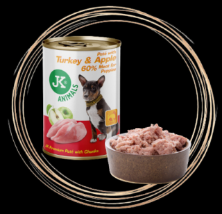 Premium Paté with Chunks - Krocan a jablko 400g