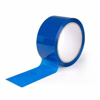 Balící lepící páska 25mm x 66m - modrá (Balící lepící pásky - BOPP akryl)