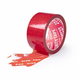 Balící lepící páska 50 mm x 50 m - červená pečetící (Balící lepící pásky - PET akryl)