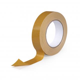 Kobercová páska 30 mm x 50 m - bílá (Pásky pro řemeslníky - kobercová oboustranná páska)