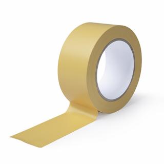 Páska na podlahy PVC 50 mm x 33 m - žlutá (Pásky pro řemeslníky - páska na podlahy PVC)