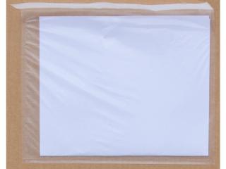 Samolepící obálka na dokumenty C4, 318 mm x 235 mm, transparentní, bez potisku / balení 1000 ks (obálky na dokumenty)