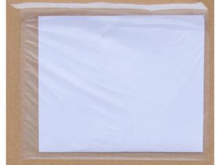 Samolepící obálka na dokumenty C5, 225 mm x 165 mm, transparentní, bez potisku / balení 1000 ks (obálky na dokumenty)
