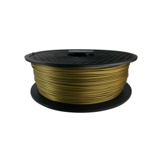 Tisková struna (Filament) Plastifico PLA Filled 1,75mm Barva: bronz, materiál: PLA - Metallic, velikost balení: 1 kg