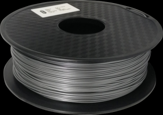Tisková struna (Filament) Plastifico PLA Filled 1,75mm Barva: hliník, materiál: PLA - Metallic, velikost balení: 1 kg