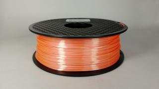 Tisková struna (Filament) Plastifico PLA Silk 1,75mm Barva: oranžová, materiál: PLA - silk, velikost balení: 1 kg