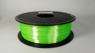 Tisková struna (Filament) Plastifico PLA Silk 1,75mm Barva: Zelená, materiál: PLA - silk, velikost balení: 1 kg