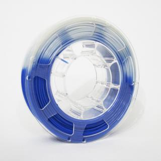 Tisková struna (Filament) Plastifico PLA special 1,75mm Barva: modrá na bílou, materiál: PLA - měnící barvu s teplotou, velikost balení: 1 kg
