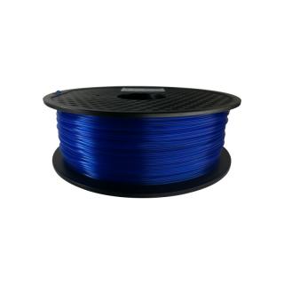 Tisková struna (Filament) Plastifico PLA transparentní 1,75mm Barva: Modrá, materiál: PLA, velikost balení: 1 kg