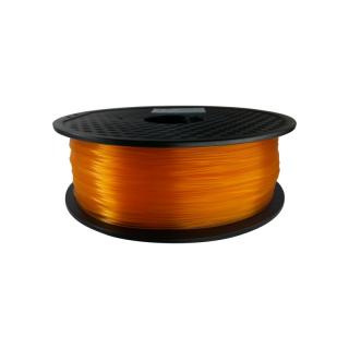Tisková struna (Filament) Plastifico PLA transparentní 1,75mm Barva: oranžová, materiál: PLA, velikost balení: 1 kg