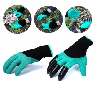 Zahradnické rukavice s drápy - Garden Genie