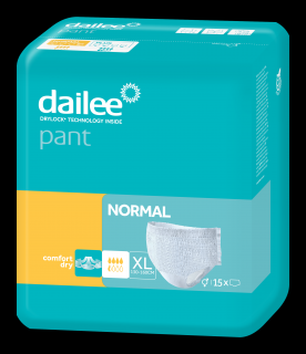 Dailee Pant Normal XL 15 ks