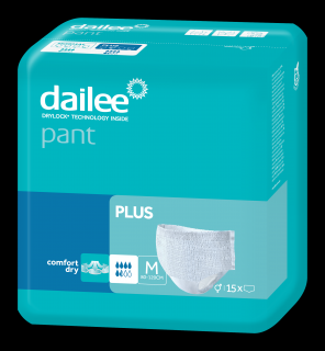 Dailee Pant Plus M 15 ks