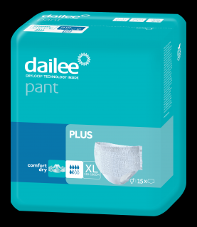 Dailee Pant Plus XL 15 ks