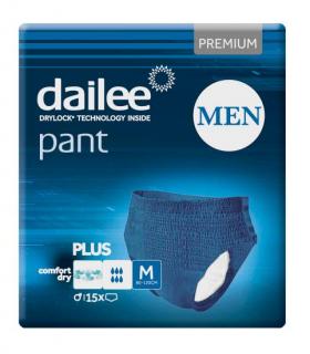 Dailee Pants Premium Plus Men M Blue 15 ks