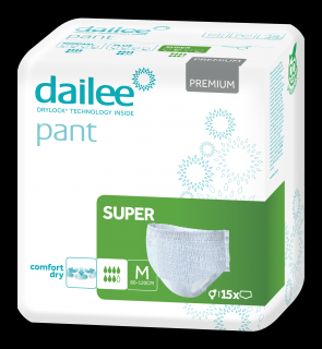 Dailee Pants Premium Super M 15 ks