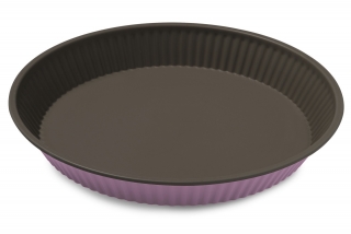 KOLÁČOVÁ FORMA FLAN RŮŽOVÁ 28 CM BON TON GUARDINI