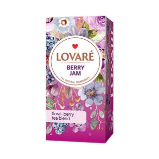 Lovaré Berry Jam, bylinný čaj (24 sáčků)