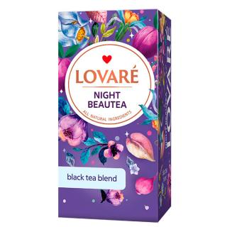 LOVARÉ Night Beautea 48g (24 sáčků, černý čaj)