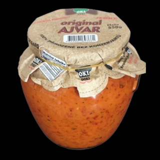 Ajvar original jemný Oki Doki 550g