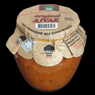 Ajvar original pálivý Oki Doki 550g