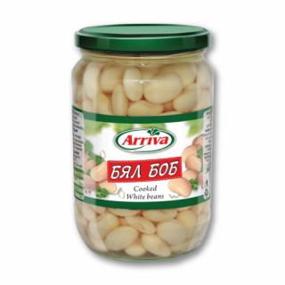 Vařené bílé fazole Arriva 450g