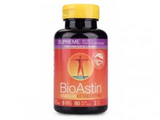 BioAstin Supreme, Havajský astaxanthin 6mg, 60 Vegan ks